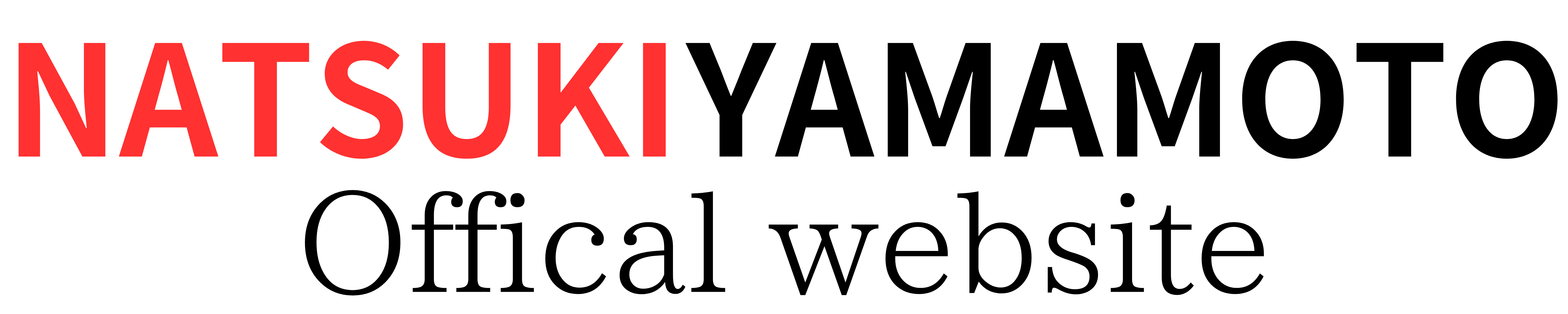 Natsuki Yamamoto Offical website